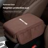 AMG Car Armrest Box Height Increase Mat Car Hand Protection Storage Pad For Mercedes Benz AMG W206 W204 W205 W212 W213 W221 W222