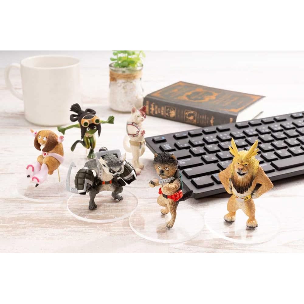 Beast Collection My Hero Academia Non-Scale Trading Mini Figures 1 Box of 6 Pieces TF099