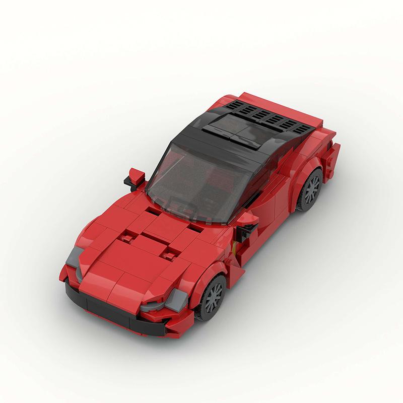 Creative Champion Car MOC City Vehicle Super Car Rally Building Blocks Bricks Set Ornament Diy Consturction Toys For Kids Adults