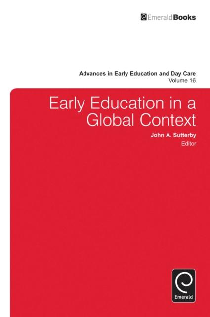 The Early Education In a Global Context Book