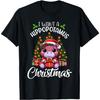 Hippo Toddler Kids I Want a Hippopotamus Christmas Pajama T-Shirt