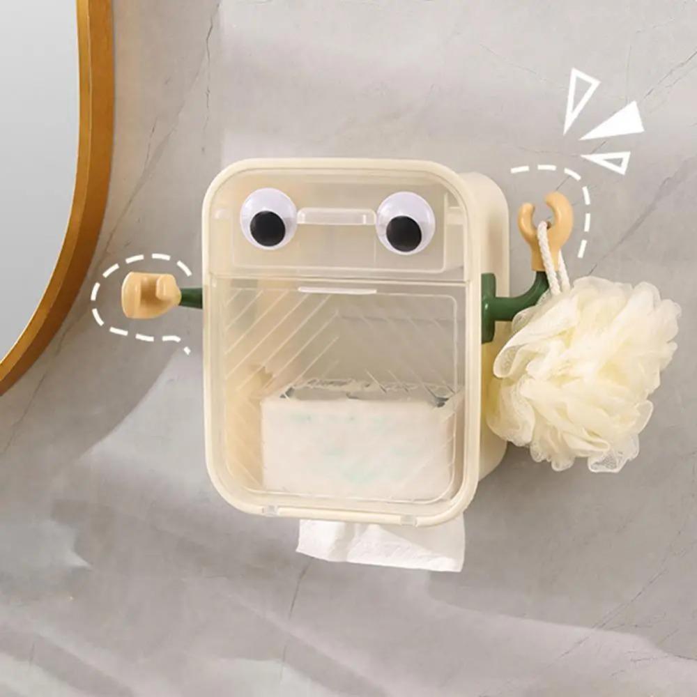 2 Piezas Caja de Pañuelos Decorativa Patas de Pie Autoadhesivo Decorativo Cosas Cubo de Basura Mano