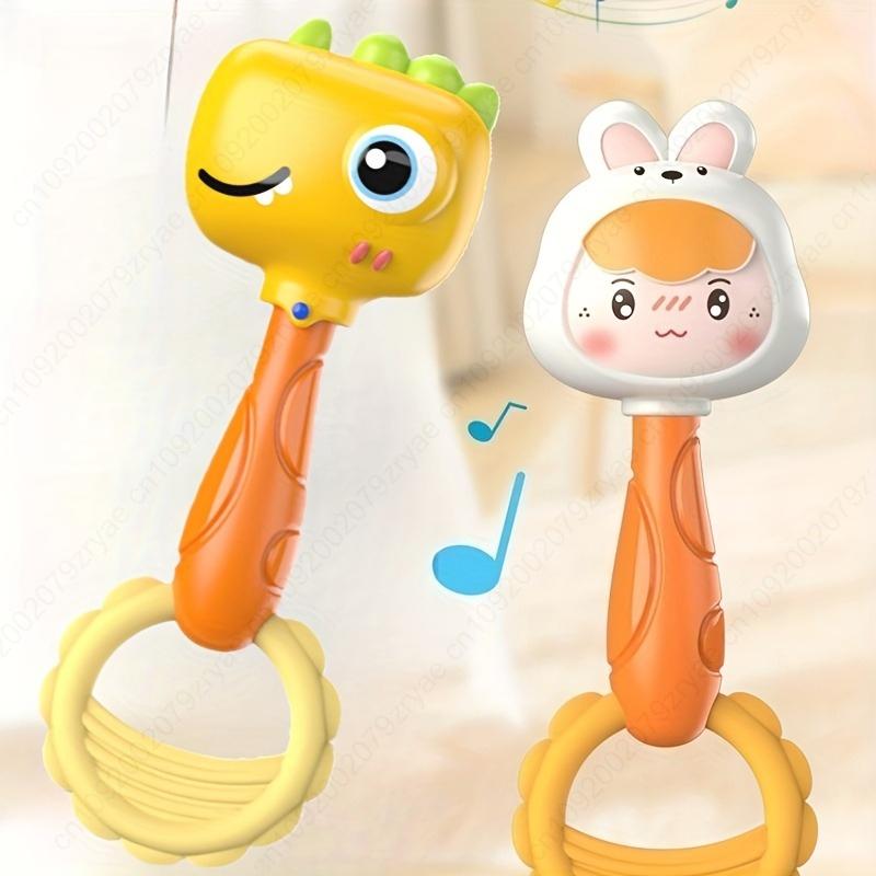 Interactive Sand Hammer Sensory Toy for Kids,  Auditory Stimulation & Motor Skills Development, Baby Toy, Playful Design