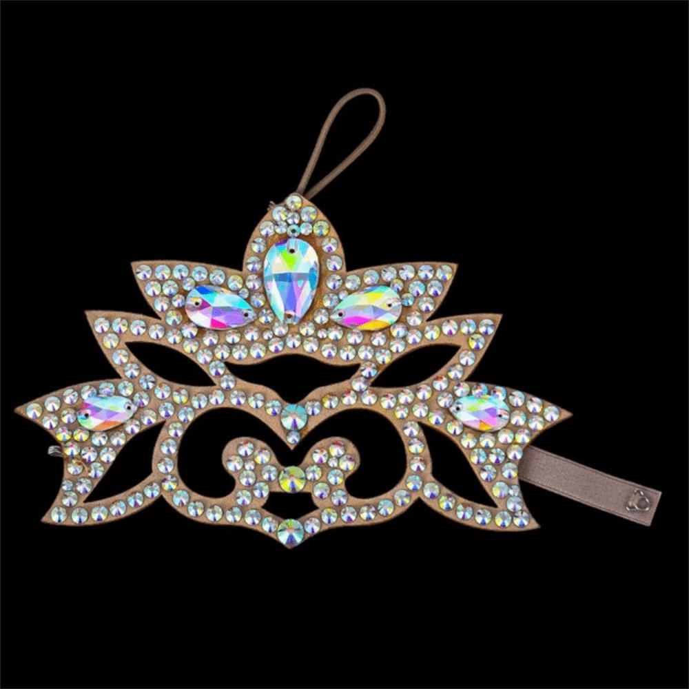 Elegant Belly Dance Bracelet Sparkle Shine Exquisite Design Latin Dance Accessories Handmade Rhinstone Decorated