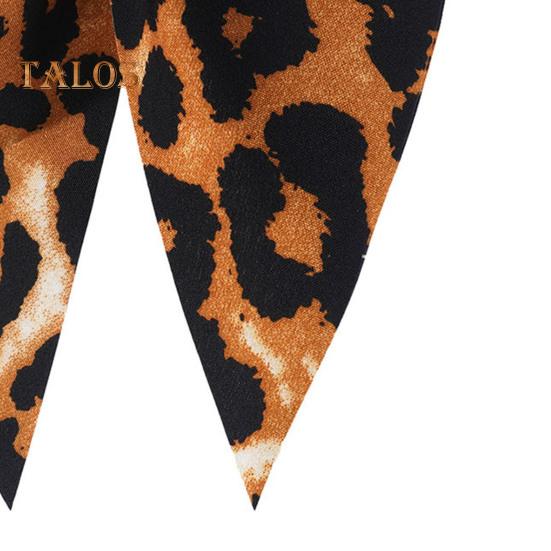 Damska spinka do włosów kokarda dekor lampartowy nadruk satynowa wstążka kokarda spinka do włosów duża kokarda klips akcesoria do włosów
