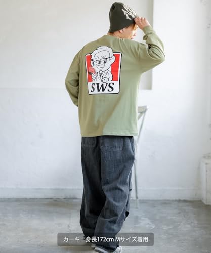 Improves Casual SIDEWAYSTANCE SFC Long Sleeve T-Shirt, Men's, Black