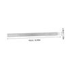 Stainless Steel Rulers, Straight Edges, Measuring Tape, for Office and Drawing, 3-Piece Set, 20cm, 30cm, 40cm, for Students, Teachers, and Engineers
