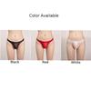 Breathable Men Underwear Fashion Glossy Low Rise Nylon