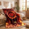Eintracht Frankfurt Football Print Flannel Blanket Soft Warm Sofa Bed Throw Blanket For Home Office Bedroom