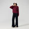 Kappa 1916 Series Loose Casual Wide-Leg Soft Comfortable Simple Knit Sports Pants Women pants Black K0E82AK01