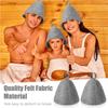 1/2pcs Anti Heat Sauna Hat Bath Shower Bathroom Russian Hair Turban Quickly Towel Drying Hats for Dropshipping
