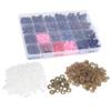 460Pcs Doll Eyes and Noses Plastic Resin Colorful MultiSize Plush Toy Face DIY Supplies