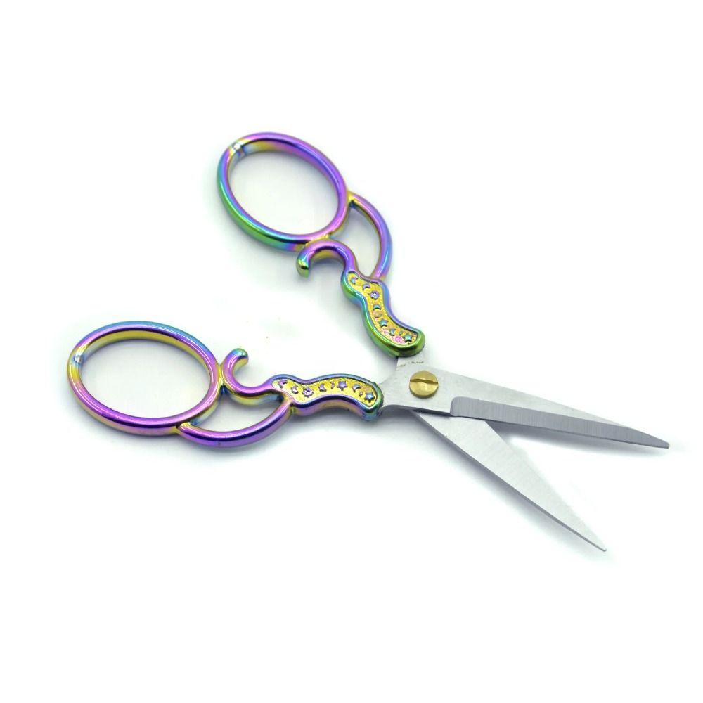 Zinc Zinc Zinc Alloy Embroidery Scissors Vintage Embroidery Needlework Tools Craft Tailor Scissor  Art Work