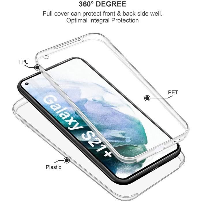 Coque de protection - PROSHOP - pour Samsung S21 Plus 5G - Souple - Flexible - Transparent