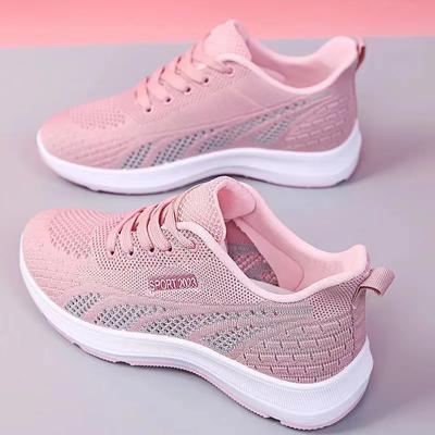 Women's Sneakers Lightweight Womens Shoes Comfortable Ladies Vulcanized Shoes Outdoor Lace-up Training Shoes Zapatillas