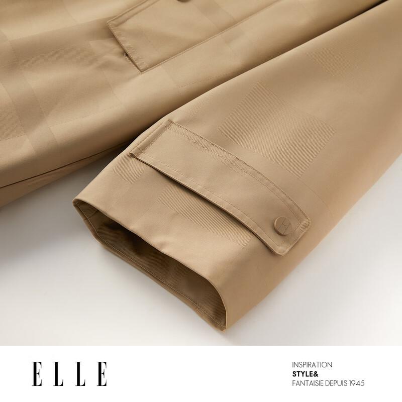 ELLE Women's Mid-length Hooded Duck Down Jacket