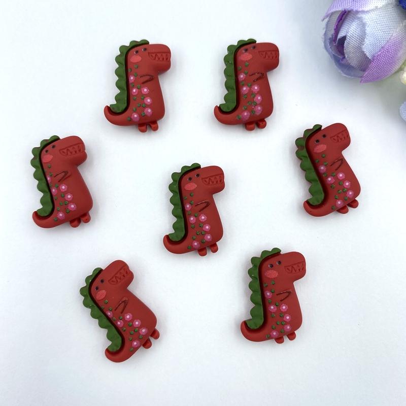 20pcs Hand Painted Resin Unicorn Flatback Cabochons For Hair Bow Centers DIY Scrapbooking Decor