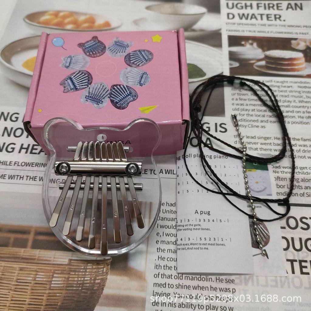 Mini Thumb Piano Pendant - Compact Kalimba for Music Lovers