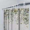 Elegant Green Leaf Shower Curtain for Bathroom Decor Waterproof and Durable with Beautiful Nature Design To Install Wrinkle-Free