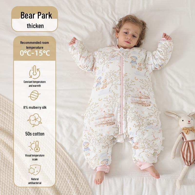 All-Season Mulberry Silk Infant Sleeping Bag