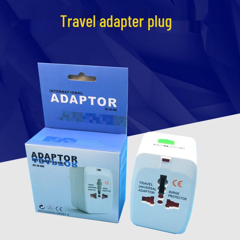 International Plug Adapter: UK, EU, US, AU, German Standard Converter
