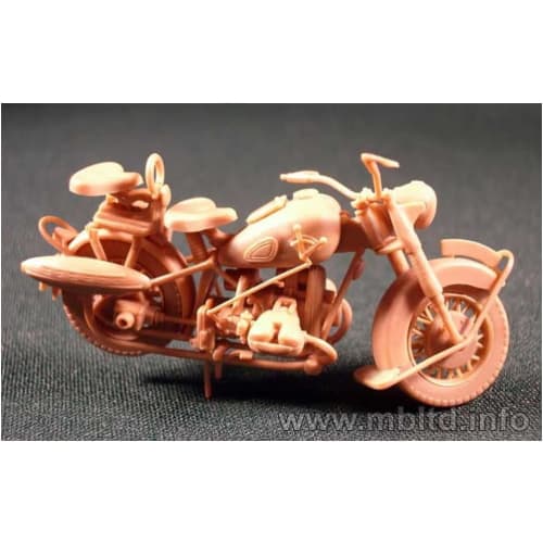 Master Box 1/35 German BMW-R75 Military Sidecar Plastic Model Kit MB35028