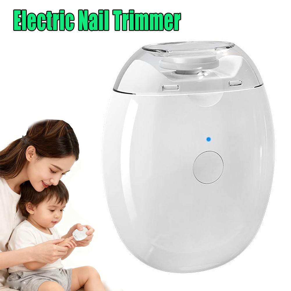 SB Rechargeable Baby Electric Nail Trimmer Safe Nail File for Newborn Infant Toddler Kids Home Travel Care Baby Gifts
