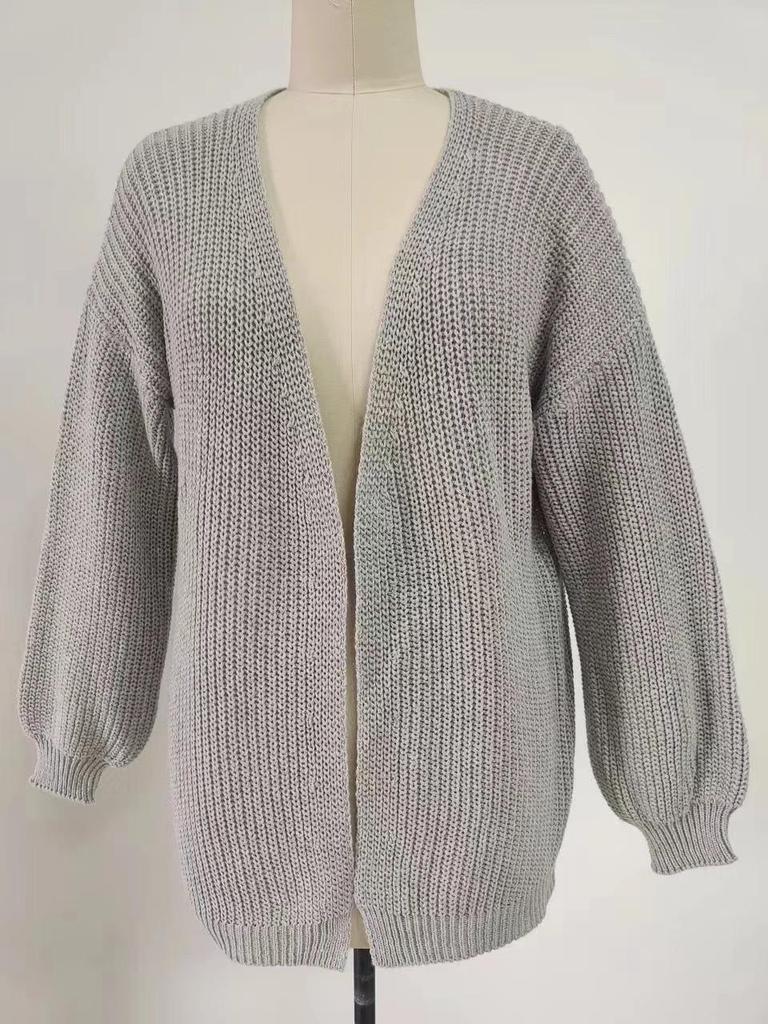 Women's Chic Loose Knit Cardigan Sweater Coat