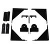 Sliding Gate Kit Heavy Duty Sliding Gate Hardware with Wheels Carbon Steel for Home Garden