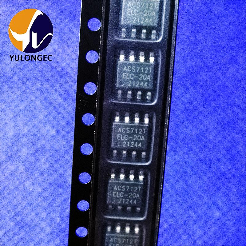 Köp 10PCS ACS712ELCTR20AT With 2.1 kVRMS Isolation And a Low