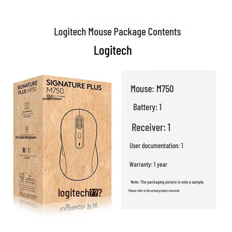 Logitech M750 Wireless Bluetooth Silent Mouse