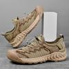 38-46 Sommer Herren Übergröße Modische Handgefertigte Mesh Atmungsaktive Outdoor Freizeitschuhe Wanderschuhe Sportschuhe