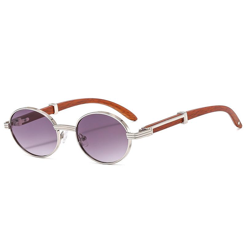 

SHAUNA Retro Oval Men Sunglasses Fashion Brand Designer Clear Gradient Lens Eyewear Women Luxury Sun Glasses Shades UV400