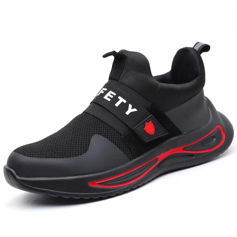 Fashion Lightweight Safety Shoes Men Steel Toe Sneaker Breathable Construction Work Shoes Male Puncture Proof Safety Boots Man Work Boot