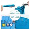 Magnetic Silicone Soldering Mat Heat Insulation Anti-Scratch Work Pad for DIY Phone Circuit Board Repair Use