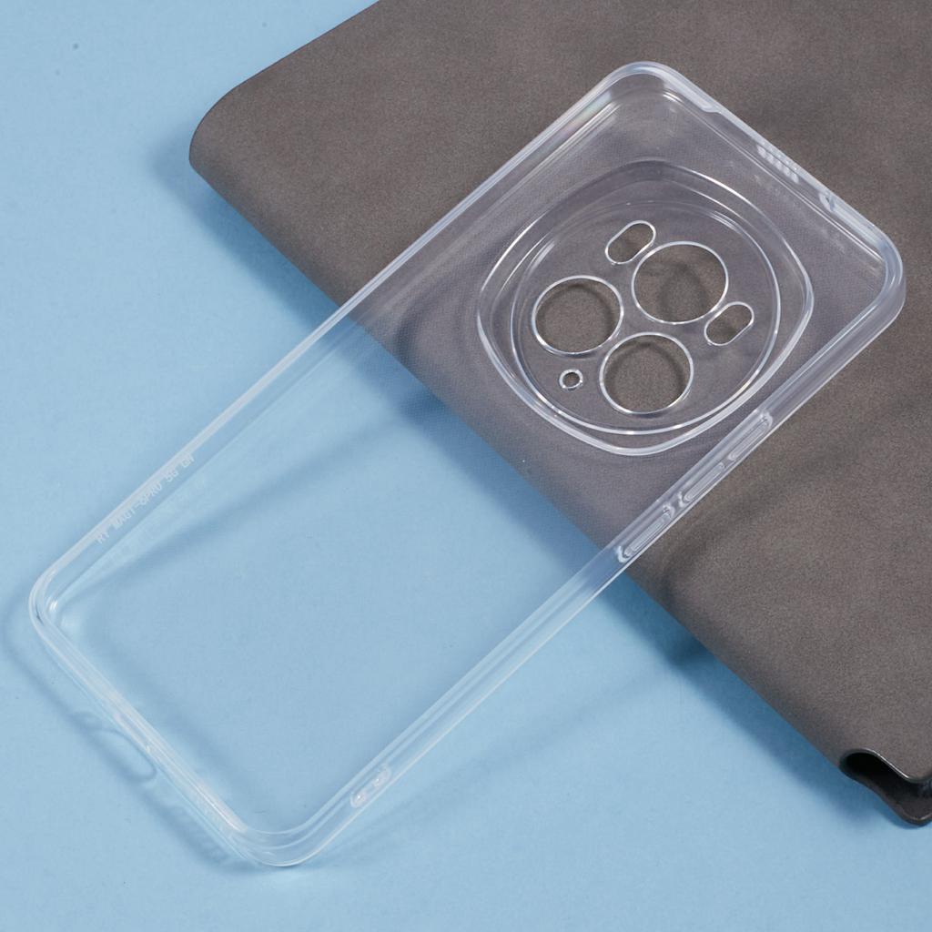 For Honor Magic6 Pro 5G Shockproof Case 1.5mm Thickness Clear TPU Phone Cover