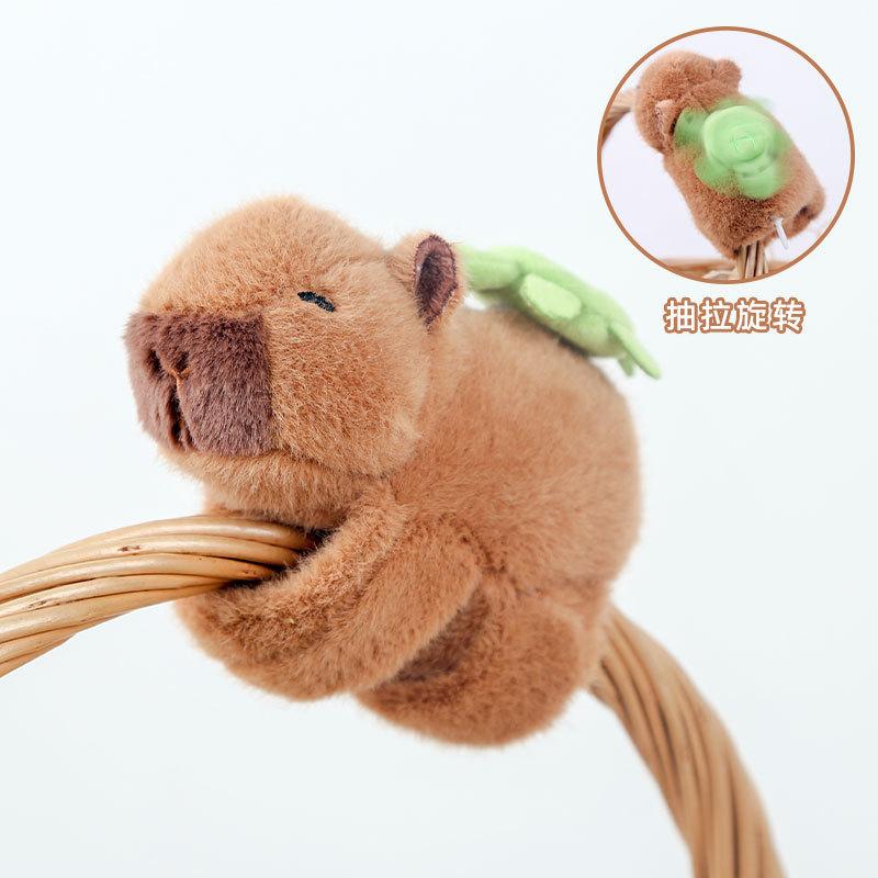 Snap Ring Bracelet Plush Toy Doll Birthday Gift Girl Animal Doll Cute Little Doll