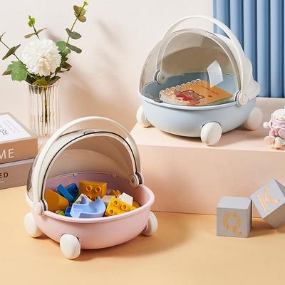 Cute Desktop Organizer Boxes Cartoon Key Storage Tray Cradle Desktop Storage Box  Snack