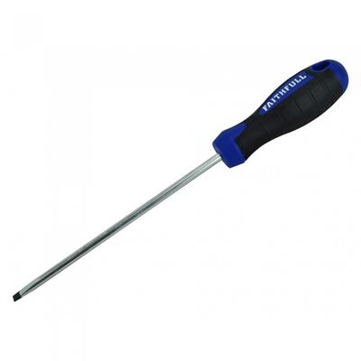 Soft Grip Screwdriver, Parallel Slotted