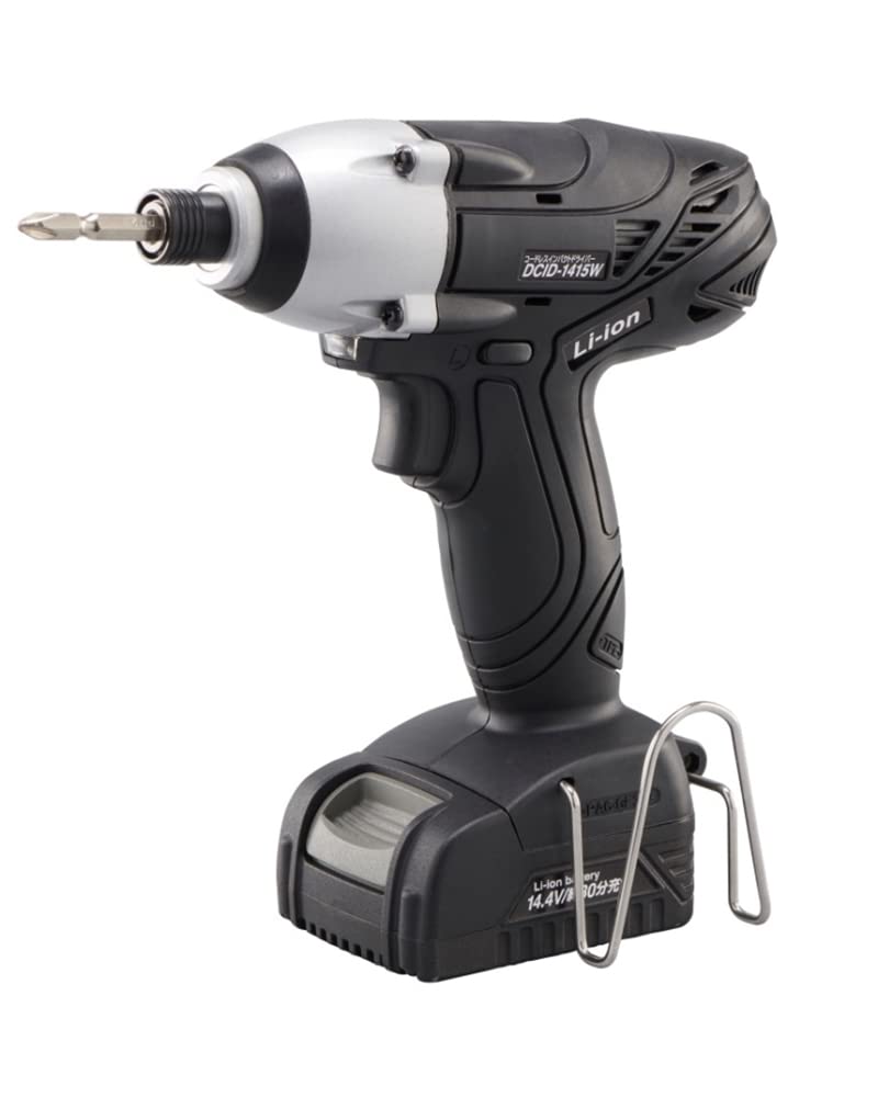 Shinko Shinko Seisakusho Cordless Impact Driver with 2 18cm (SHINKO) Units, DCID-1415W, DCID-1415W, Body Depth 22cm, Body Height 9cm, Body Width