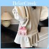 Pu Mini Crossbody Bag For Women And Kids With Flower Bow Pattern For Daily Use