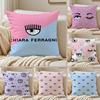 CChiara FFerragni Cushion Cover Pillowcase Ultra Soft Skin Friendly Fabric Cloud Like Comfort Concealed Zipper