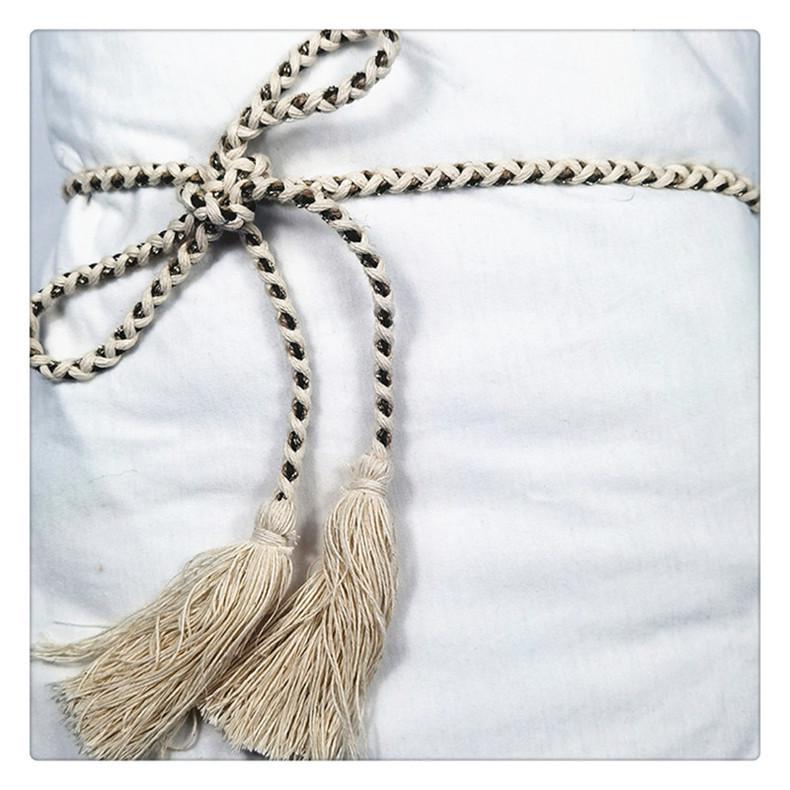 Polyester Bright Woven Rope Tassels - Clothing Belt & Accessories 150cm