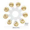 Drum Accessories Cymbal Replacement Accessory Crash Cymbals Ching Rings Bell For Musical Instruments