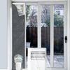 Composite Silver Foil Portable AC Window Seal Kit  Home Comfort