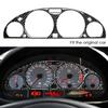 Carbon Fiber Internal Instrument Panel Decorative Frame Dashboard Cover Stickers for BMW 3 E46 M3 1998-2005 Interior Accessories