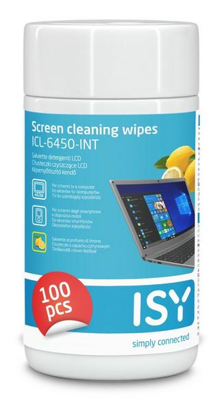 Lcd cleaning wipes isy icl-6450-int