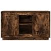 Sideboard Smoked Oak 102x35x60 cm Wood Based Panel