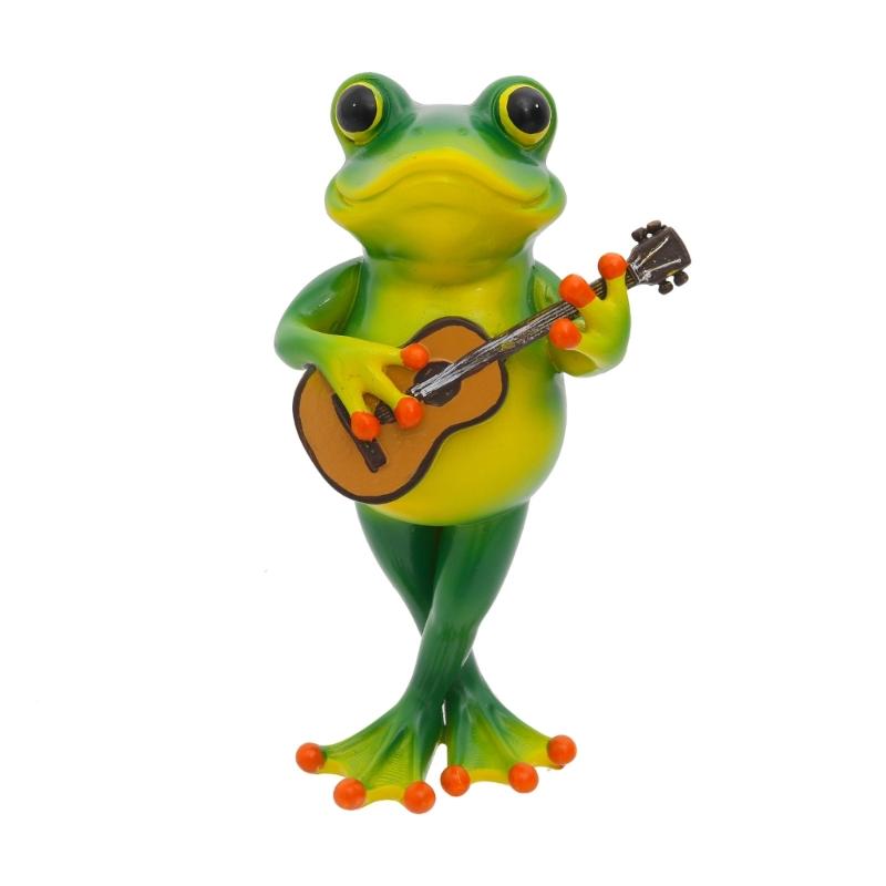 3D Spring Frogs Figurines for Outdoor Gardens Rustproofed Metal Art Decorations for Mother Day or Family Yard