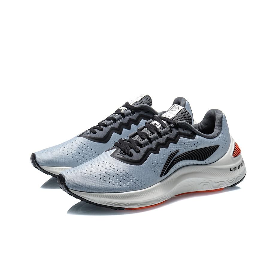 Li Ning Lan Shock Absorbing Non-Slip Wear-Resistant Low-Top Running Shoes Men Sneaker Stone-Grind-Blue ARHR023-3